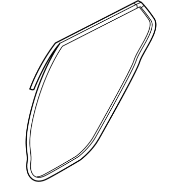 Kia K4 Weather Strip - 83140GG000