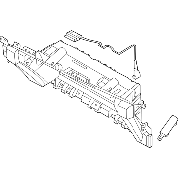 84735R0AA0GYT Kia Lower Crash Pad Panel Assembly Illustration 1 of 1