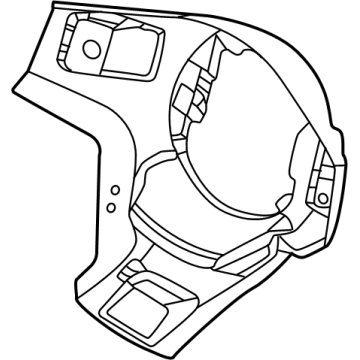 Kia 56120L2010 Steering Wheel Cover Assembly 56120L2010 Kia Steering Wheel Cover Assembly Illustration 1 of 1