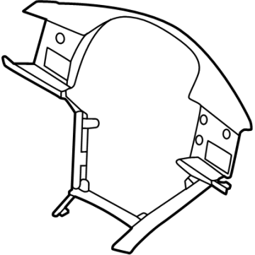 Kia 56171L2010 MAIN BEZEL 56171L2010 Kia MAIN BEZEL Illustration 1 of 1