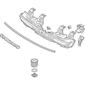 92209CV700 Kia LAMP ASSY-CENTER POS Illustration 1 of 1