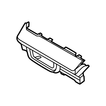 84790R0AA0SQO Kia Crash Pad Center Garnish Assembly Illustration 1 of 1