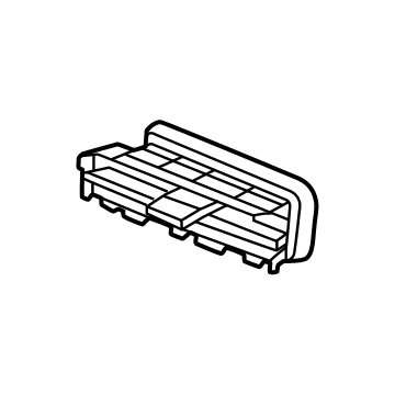 97490R0010 Kia Side Air Vent Duct Assembly Illustration 1 of 1