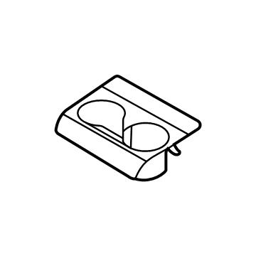 Kia 84679R0400 COVER-HOLE,CUP HOLDE 84679R0400 Kia COVER-HOLE,CUP HOLDE Illustration 1 of 1