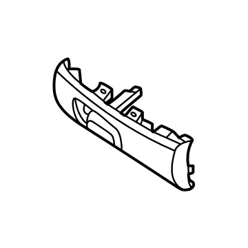 847G5R5AA0GYT Kia GARNISH-CRASH PAD D Illustration 1 of 1