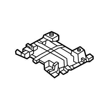 846C2XG000 Kia BRIDGE-FR CONSOLE RR Illustration 1 of 1