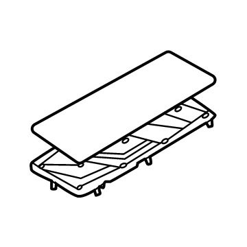 846T1XG000WK Kia COVER ASSY-CONSOLE T Illustration 1 of 1