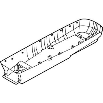 Kia 84697XG000WK GARNISH,LWR 84697XG000WK Kia GARNISH,LWR Illustration 1 of 1