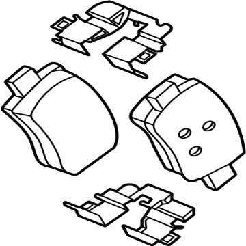 Kia K4 Brake Pad Set - 58302GGA10