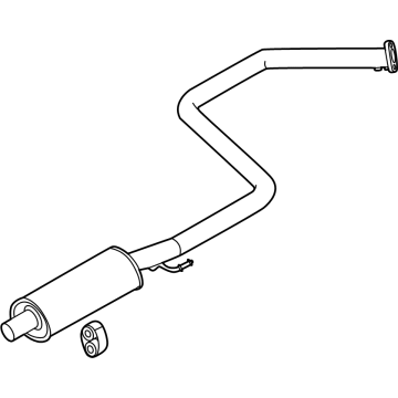 Kia K4 Muffler - 28650GG410