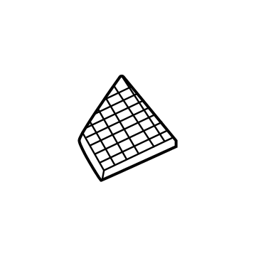 Kia 84726R0AA0NUP Speaker Grille Right Hand 84726R0AA0NUP Kia Speaker Grille Right Hand Illustration 1 of 1