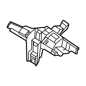 84776R0AA0 Kia BRACKET ASSY-HEAD UP Illustration 1 of 1
