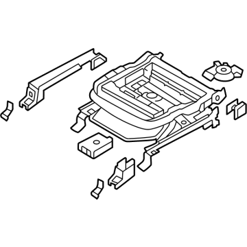 88600R0065OFB Kia Track Assembly Right Hand   Illustration 1 of 1