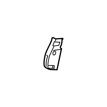 Kia 89AA7P2000GYT Cover Assembly-Shield In 89AA7P2000GYT Kia Cover Assembly-Shield In Illustration 1 of 1