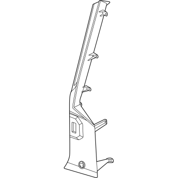 92421DO000 Kia Rear Combination Flange Cover Illustration 1 of 1