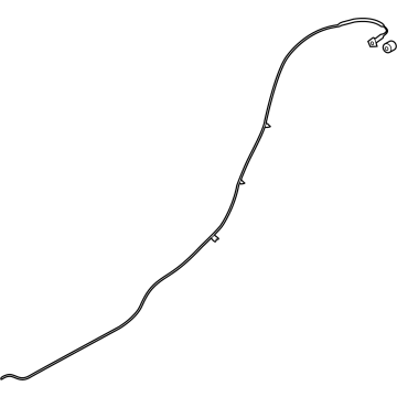 Kia K4 Fuel Door Release Cable - 81590GG000