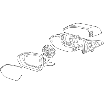 Kia K4 Car Mirror - 87620GGAD0