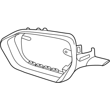 Kia K4 Mirror Cover - 87625GGAA0