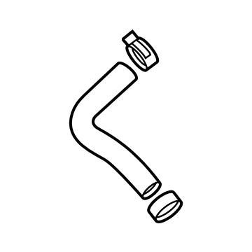 Kia 282762M370 HOSE-RCV,RH 282762M370 Kia HOSE-RCV,RH Illustration 1 of 1