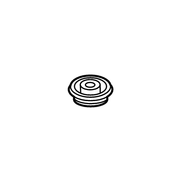 253362M700 Kia INSULATOR-RADIATOR M Illustration 1 of 1
