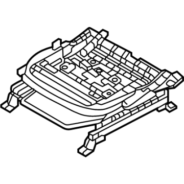 88600R5300 Kia Track Assembly Right Hand Illustration 1 of 1