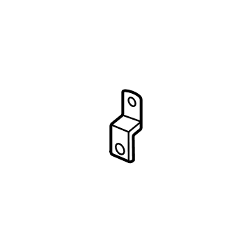 Kia 86633XG000 BRACKET-RR RAIL UPR 86633XG000 Kia BRACKET-RR RAIL UPR Illustration 1 of 1