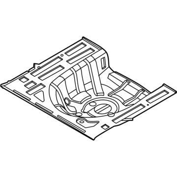 Kia K4 Floor Pan - 65513GG030