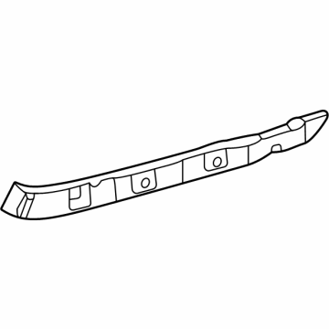 86651R5AA0 Kia Rear Bumper Side Bracket Assembly Illustration 1 of 1