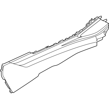84610L2AA0WK Kia CONSOLE ASSY-FLOOR,L Illustration 1 of 1