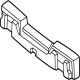 Kia 86521R5JA0 Front Bumper Energy Absorber