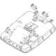 Kia 92800R0650WK Overhead Console Lamp Assembly Kia 92800R0650WK Overhead Console Lamp Assembly