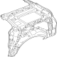 Kia 71602R0100 Quarter Inner Panel Assembly  