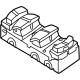 Kia 93581DO220DFS Power Window Unit Assembly