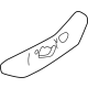 Kia 88010BC010RBQ Front Seat Shield Cover