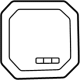 Kia 52960DO100 Wheel Hub Cap Assembly