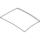 Kia 81630GG000 GLASS ASSY-PANORAMAR