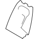 Kia 88345R0030 COVER-FR BACK ANTI N