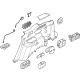 Kia 85740DO200CRN Luggage Side Trim Assembly