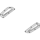 Kia 81124DO100 PAD-HOOD INSULATION