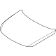 Kia 66400DO000 PANEL ASSY-HOOD