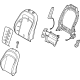 Kia 88400DO900C32 Front Seat Back Assembly Right Hand
