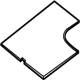 Kia 84616P1AA0 Console Storage Box Mat