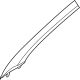 Kia 85820L2100DNN Front Pillar Trim Assembly Kia 85820L2100DNN Front Pillar Trim Assembly