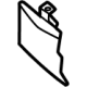 Kia 86617DO000BKL Rear Hook Cap