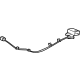 Kia 89860DO000DFS Rear Seat Belt Buckle Assembly