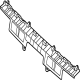Kia 86652P1500 Rear Bumper Side Bracket Assembly