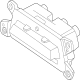 Kia 924A3P1500 LAMP ASSY-BACK UP