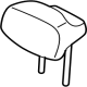 Kia 89705XA600BL1 Rear Seat Headrest Assembly Kia 89705XA600BL1 Rear Seat Headrest Assembly