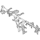 Kia 84410DO000 BAR ASSY-COWL CROSS Kia 84410DO000 BAR ASSY-COWL CROSS