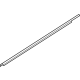 Kia 82220GG000 Front Door Belt Weatherstrip Assembly Kia 82220GG000 Front Door Belt Weatherstrip Assembly